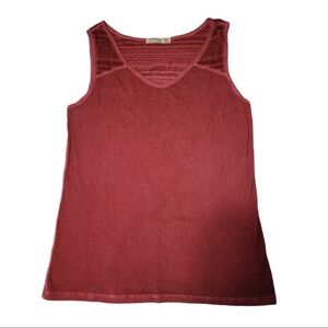 Faded Glory  Women's  Plus Size 3X (22W-24W)  Tank Top  Red
